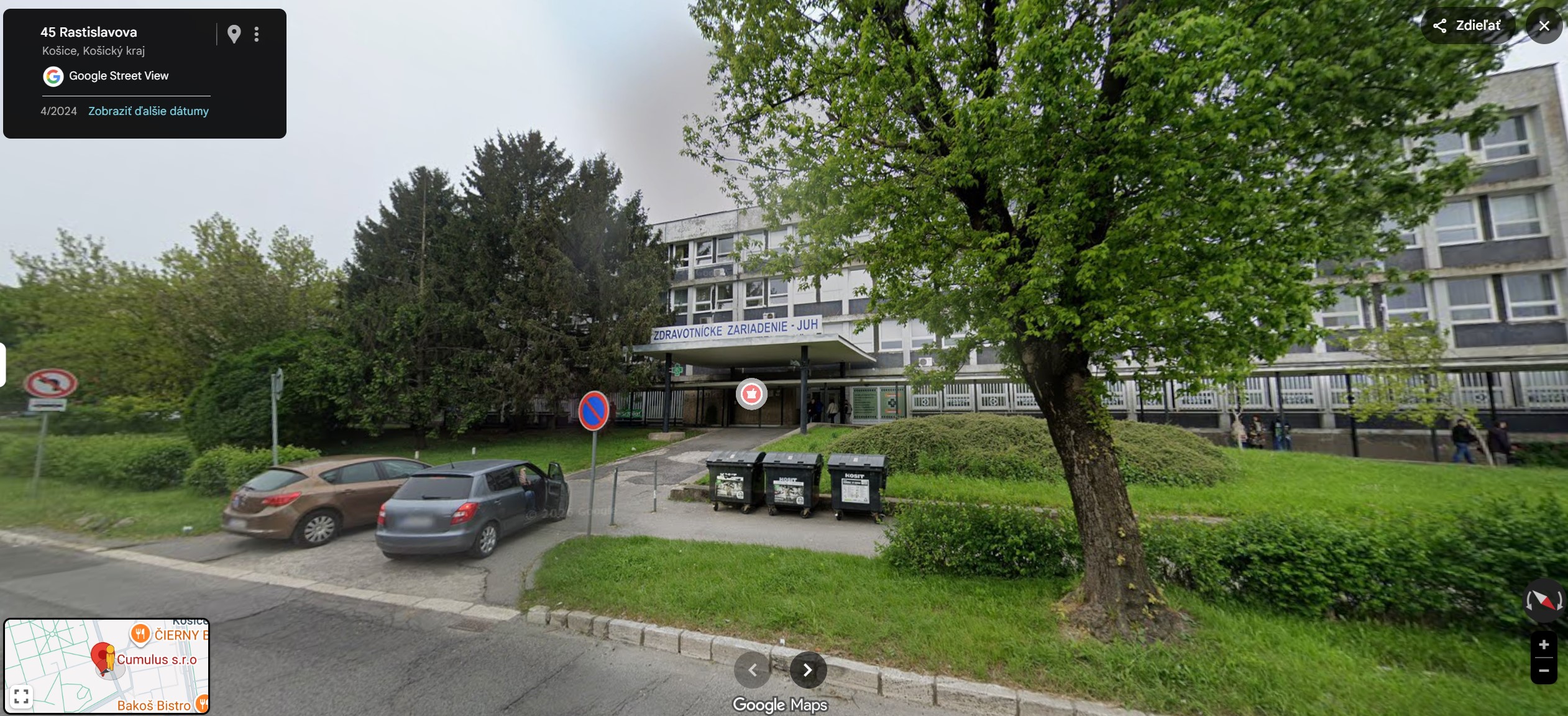 Poliklinika JUH Rastislavova 45